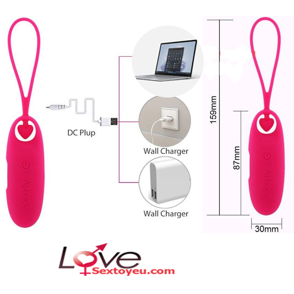 Trứng kích dục Aphojoy sạc pin cảm ứng siêu nhạy hấp dẫn