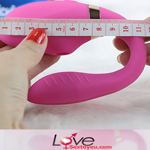 Máy rung bú 2 đầu Dibe G-spot điều khiển từ xa, siêu kích thích