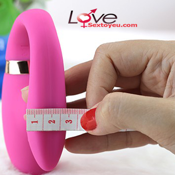 Máy rung bú 2 đầu Dibe G-spot điều khiển từ xa, siêu kích thích