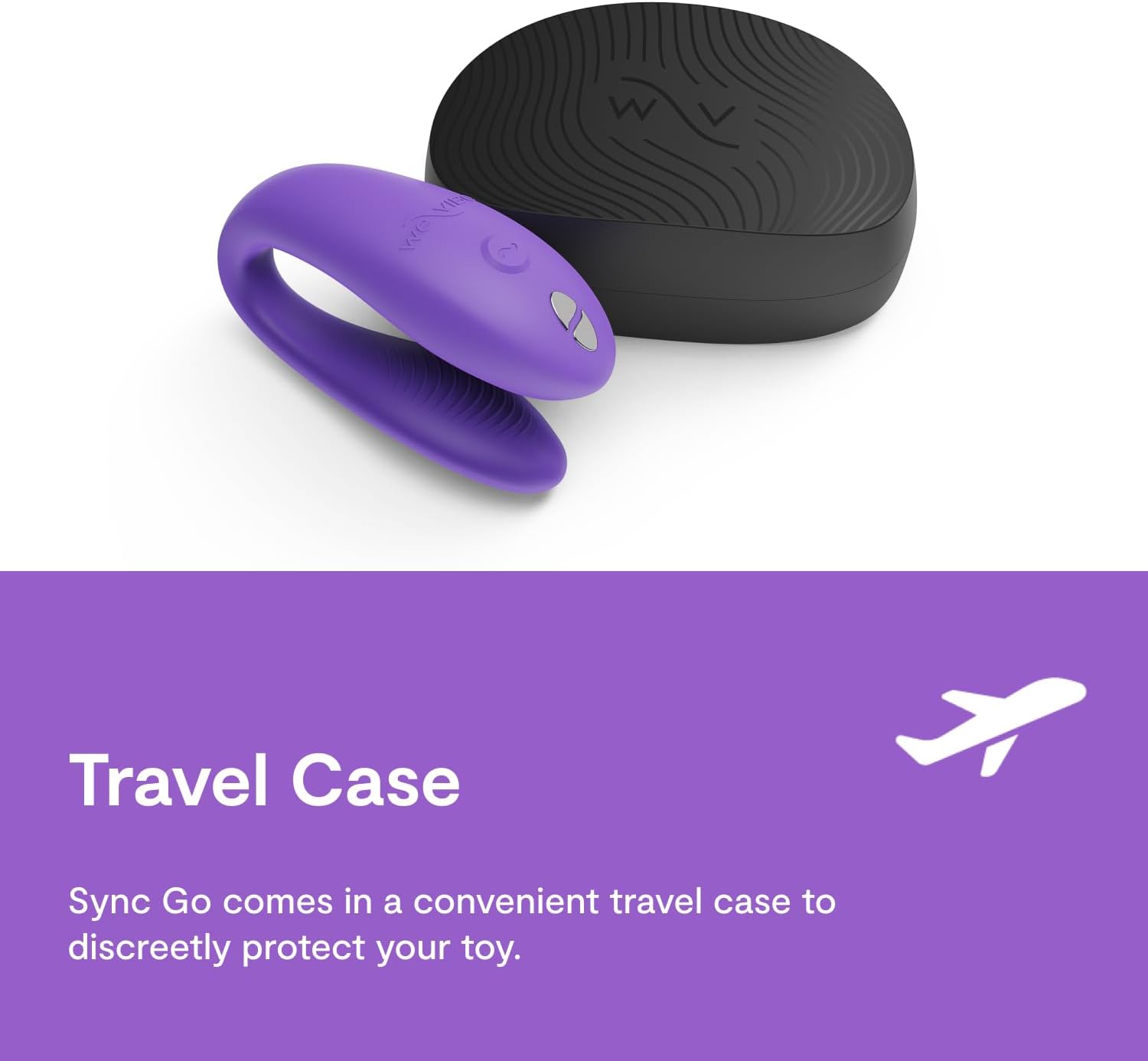 Máy rung 2 đầu We vibe Sync Go điều khiển từ xa, cao cấp, pin sạc