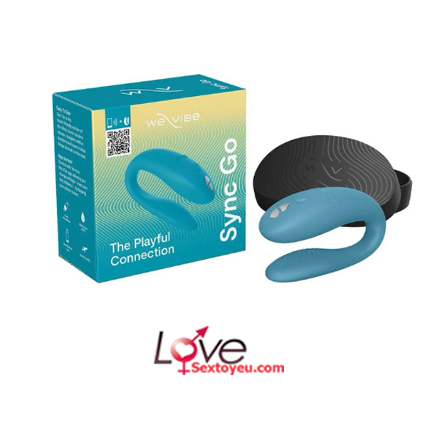 Máy rung 2 đầu We-Vibe Sync Go điều khiển xa, kích thích tối đa