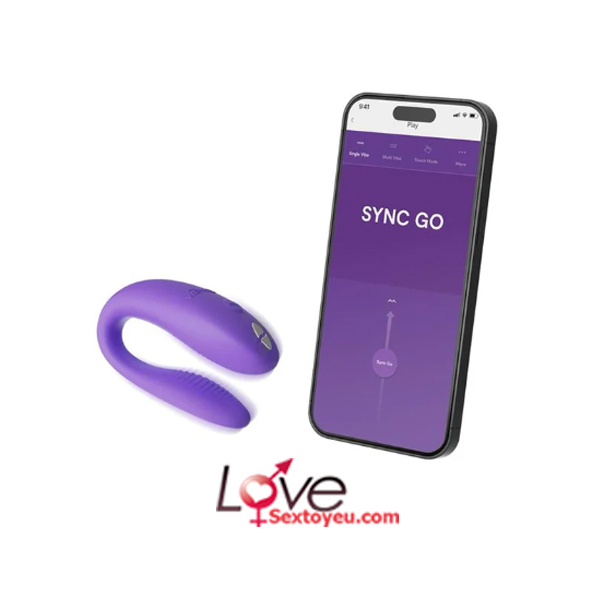 Máy rung 2 đầu We vibe Sync Go điều khiển từ xa, cao cấp, pin sạc