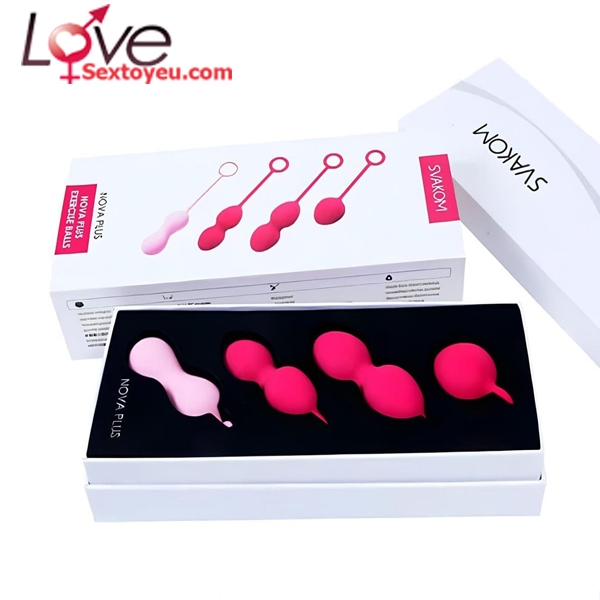 Bóng tập Kegel Svakom Nova Plus silicone y tế se khít cô bé hiệu quả