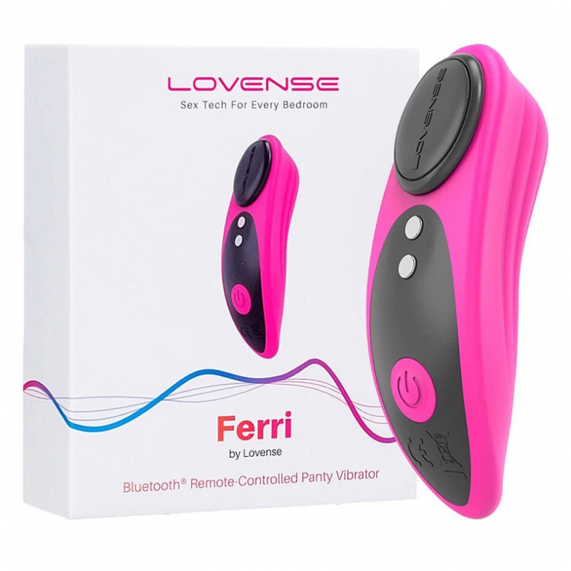 Máy rung mini Lovense Ferri điều khiển qua app silicon PE body safe
