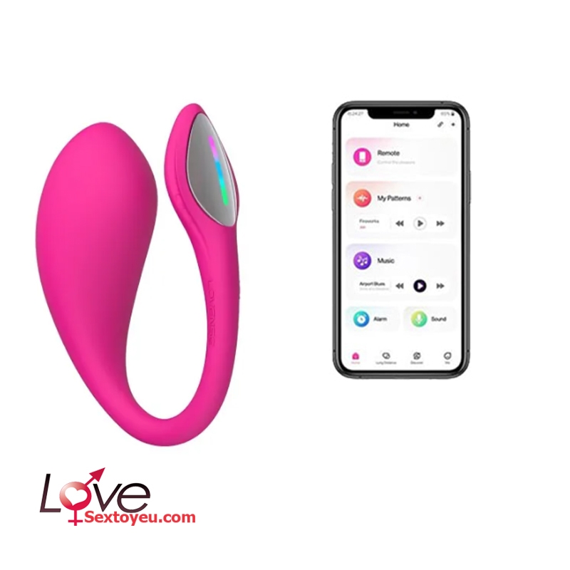 Trứng Rung Lovense Lush 4 Tương Tác Qua App Toàn Cầu