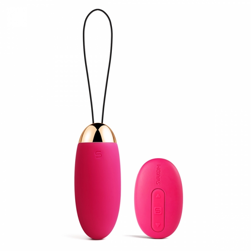 Trứng rung Svakom Elva cao cấp 6 tần số silicon massage điểm G nhẹ dịu 