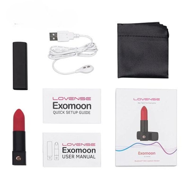 Lovense Exomoon thanh rung mini thỏi son nhỏ gọn sành điệu Lovense Exomoon thanh rung mini thỏi son nhỏ gọn sành điệu