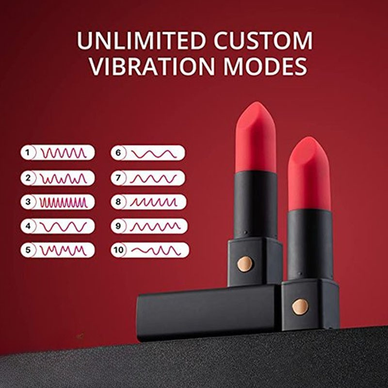 Lovense Exomoon mini rung kiểu thỏi son siêu mềm mại kích thích