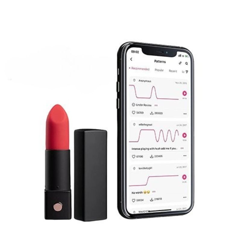Thanh rung mini Lovense Exomoon kích thích âm đạo hột le thư giãn