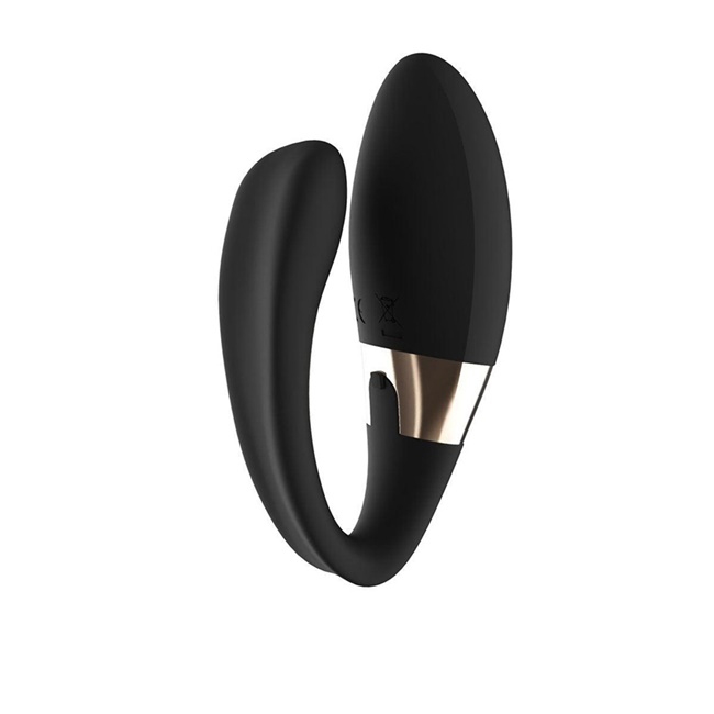 Máy rung cặp đôi Lelo Tiani Duo silicone y tế 8 chế độ rung