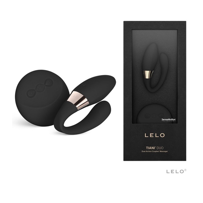 Máy rung cặp đôi Lelo Tiani Duo silicone y tế 8 chế độ rung