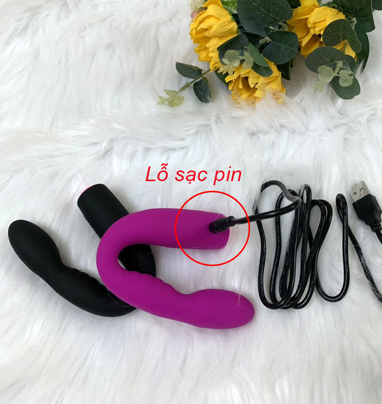 Máy rung đa tần chữ U Prettylove kích thích điểm G âm vật