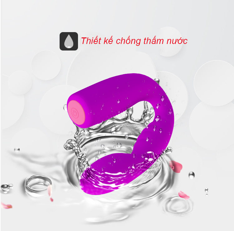 Máy rung đa tần chữ U Prettylove kích thích điểm G âm vật