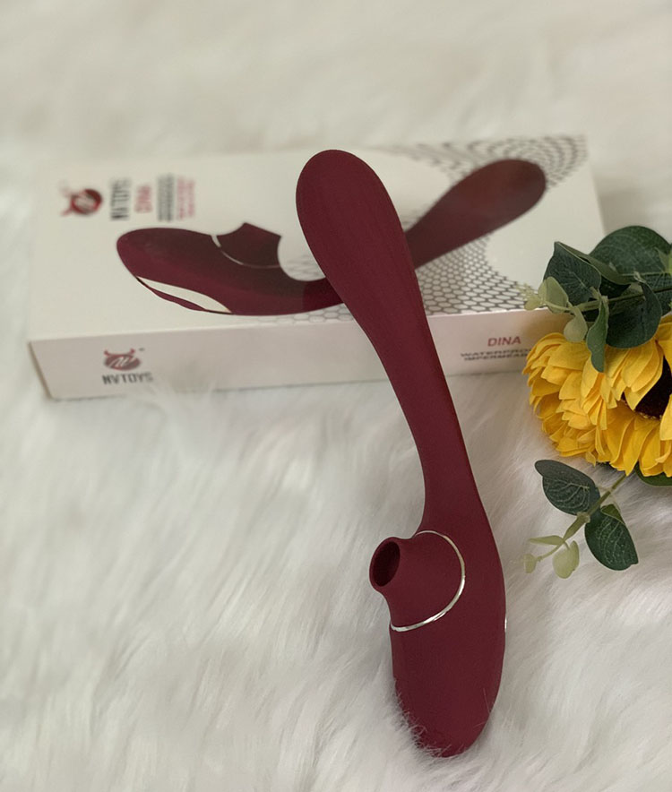 Premium Dina Reversible Vibrator for Intense Clitoral G-spot Massage
