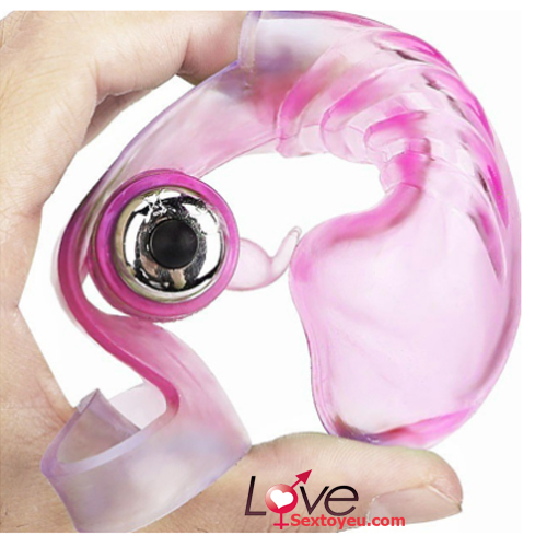 Bao silicon rung ngón tay tăng khoái cảm đeo siêu thoải mái