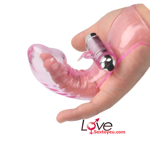 Bao silicon rung ngón tay tăng khoái cảm đeo siêu thoải mái