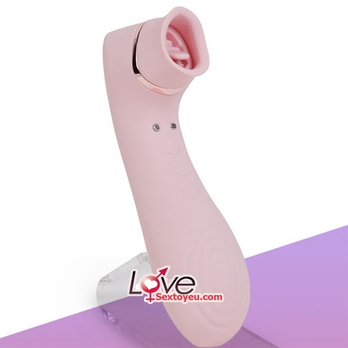 Máy rung bú liếm Galaku Kissy massage toàn thân kích thích nữ hiệu quả 