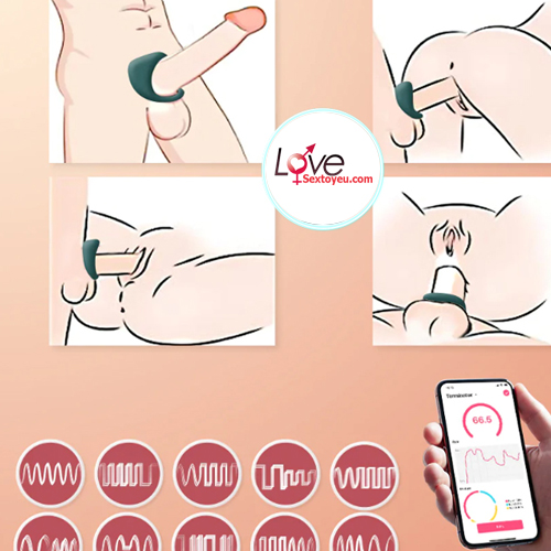 Vòng Rung Magic Dante II Điều Khiển Qua App Kéo Dài Thời Gian Yêu Vòng Rung Magic Dante II Điều Khiển Qua App Kéo Dài Thời Gian Yêu