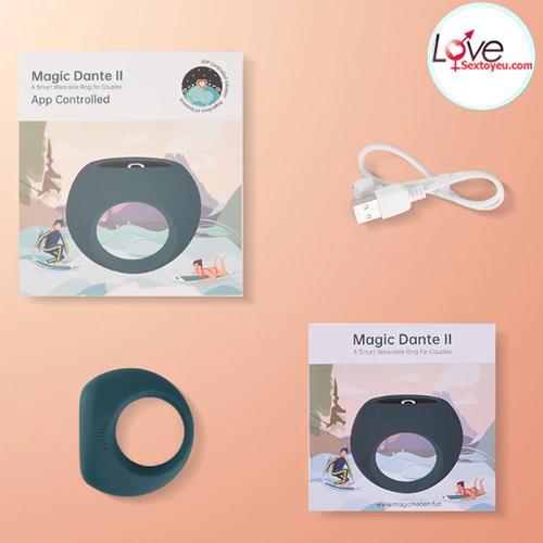 Vòng Rung Magic Dante II Điều Khiển Qua App Kéo Dài Thời Gian Yêu Vòng Rung Magic Dante II Điều Khiển Qua App Kéo Dài Thời Gian Yêu