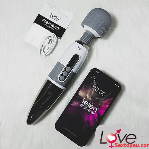 Chày rung Leten Lighting siêu bền ấm nóng massage đa năng