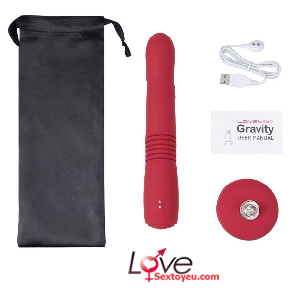 Dương vật giả Lovense Gravity đa chức năng rung thụt kích thích Dương vật giả Lovense Gravity đa chức năng rung thụt kích thích