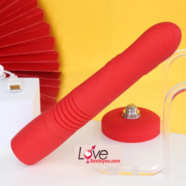 Dương Vật Giả Lovense Gravity Rung Thụt Điều Khiển App Silicon Cao Cấp