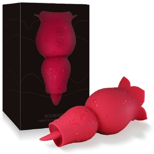 Bông hồng bú liếm mát xa âm vật nữ độc đáo thiết kế hoa hồng 