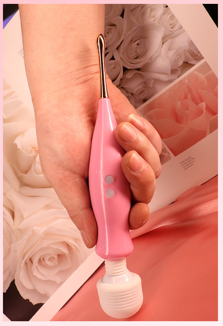 Chày rung mini massage ti hạt silicon kích thích Chày rung mini massage ti hạt silicon kích thích