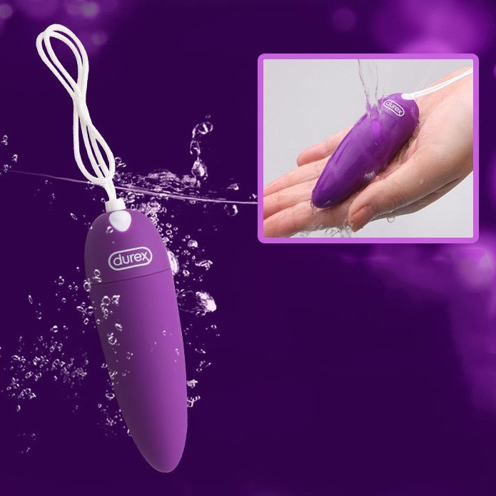 Trứng Rung Sạc Pin Durex S-Viber Silicon Cao Cấp Massage Phụ Nữ