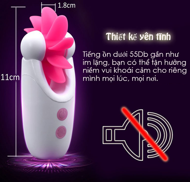 Lưỡi liếm xoay mini cao cấp Intoxica bán chạy thăng hoa nhanh