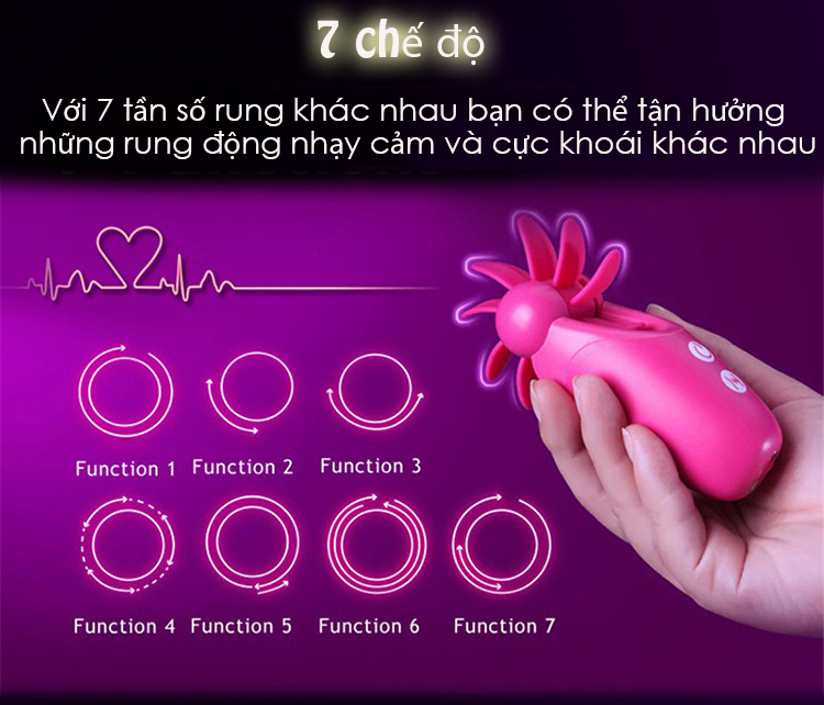 Lưỡi liếm xoay mini cao cấp Intoxica bán chạy thăng hoa nhanh
