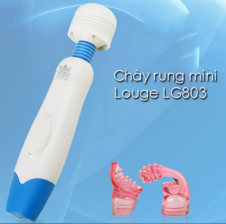 Chày rung Louge LG 803 sạc điện siêu nhỏ mạnh mẽ, tiện lợi