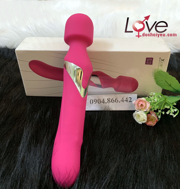 Máy Rung Xpro Cao Cấp Đầu Rung Đuôi Xoay Ngoáy Tăng Khoái Cảm