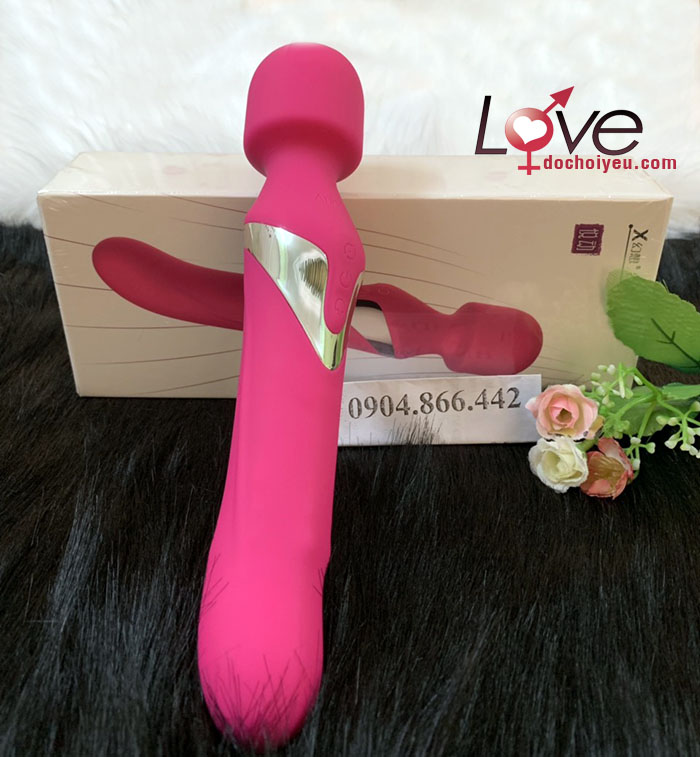 Máy Rung Xpro Cao Cấp Đầu Rung Đuôi Xoay Ngoáy Tăng Khoái Cảm