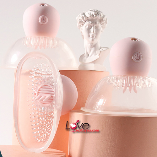 Máy rung liếm nhũ hoa vùng kín cao cấp điều khiển từ xa sexy