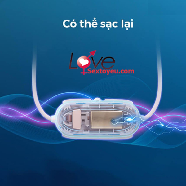 Lovense Gemini cao cấp điều khiển qua app máy rung kẹp đầu ti sành điệu