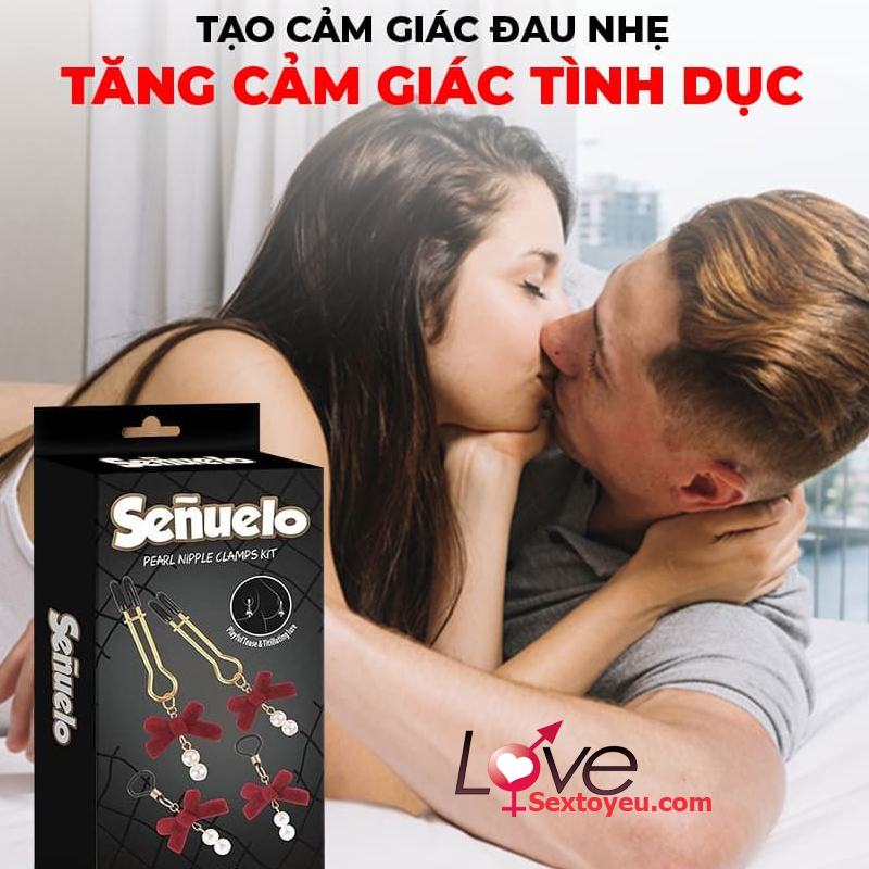 Bộ kẹp đầu ti ngọc trai Senuelo sang trọng tiện lợi mua ngay