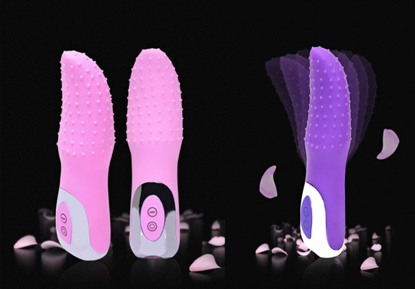LoveAider silicon gai lưỡi rung kích thích cực phê, siêu bền
