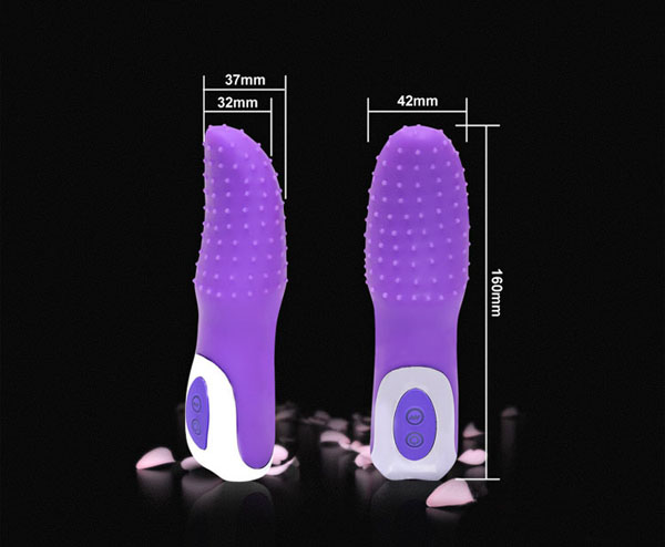 LoveAider silicon gai lưỡi rung kích thích cực phê, siêu bền
