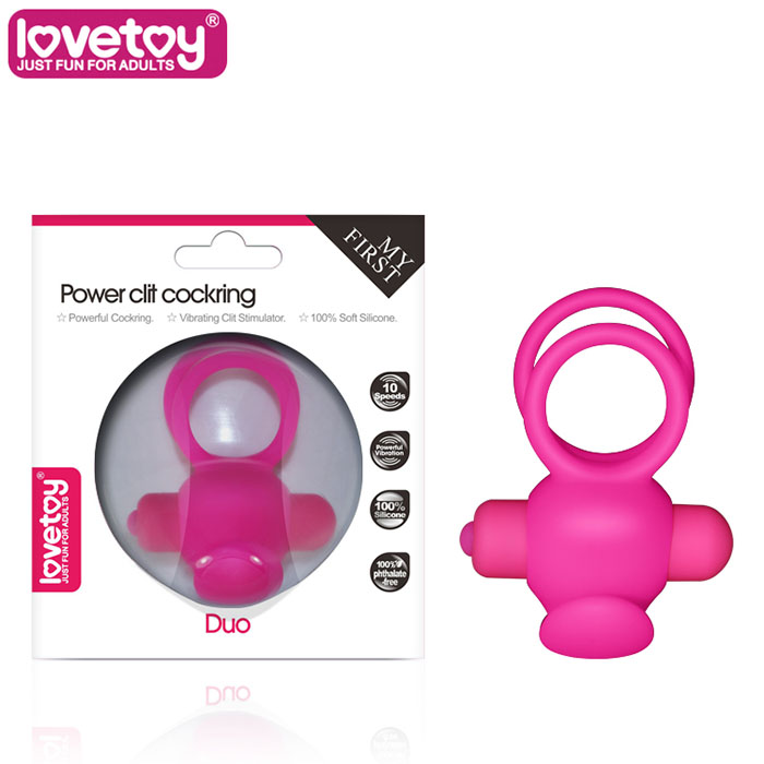 Lovetoy Duo Vòng Rung Lưỡi Liếm Máy Mát Xa Kích Thích Cao Cấp