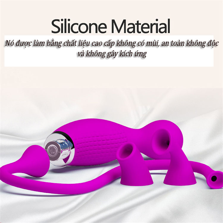 Máy rung bú Romance 3 đầu hút - Siêu phê, Khơi cảm giác mới Máy rung bú Romance 3 đầu hút - Siêu phê, Khơi cảm giác mới
