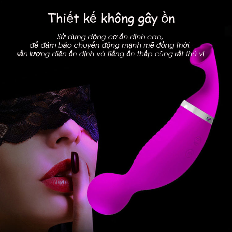 Máy rung bú Romance 3 đầu hút - Siêu phê, Khơi cảm giác mới Máy rung bú Romance 3 đầu hút - Siêu phê, Khơi cảm giác mới