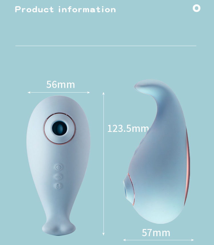 Zemalia Little Wale Máy Rung Bú Cao Cấp Kiểu Dáng Dễ Thương