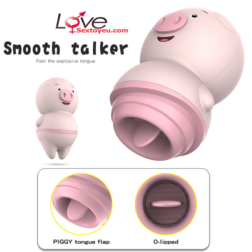 Máy liếm hạt le hình heo dễ thương hút mắt Mua ngay