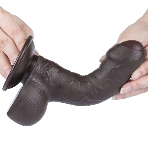 Dương vật Lovetoy 2 lớp tuột da silicon mềm rung nhẹ chống nước