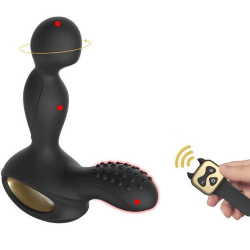 Máy kích thích hậu môn CAKO rung ngoáy điều khiển xa 10m 