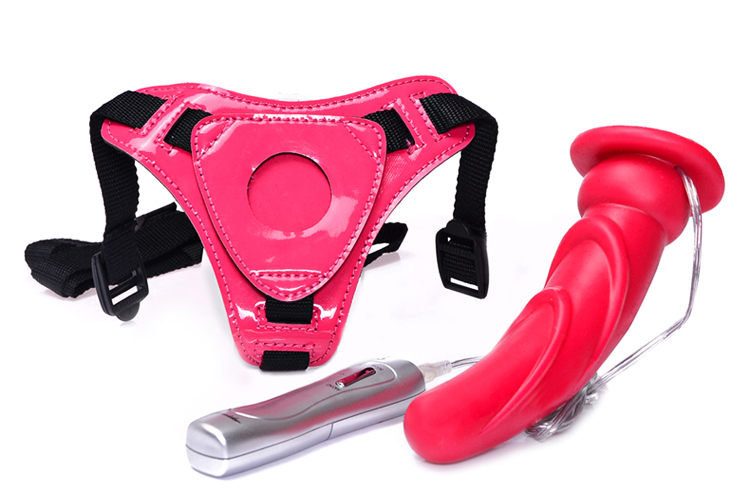 LoveAider Vibrating Strap-On Dildo for Couples' Intimate Fun