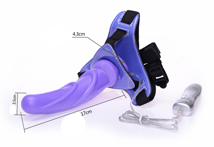 LoveAider Vibrating Strap-On Dildo for Couples' Intimate Fun