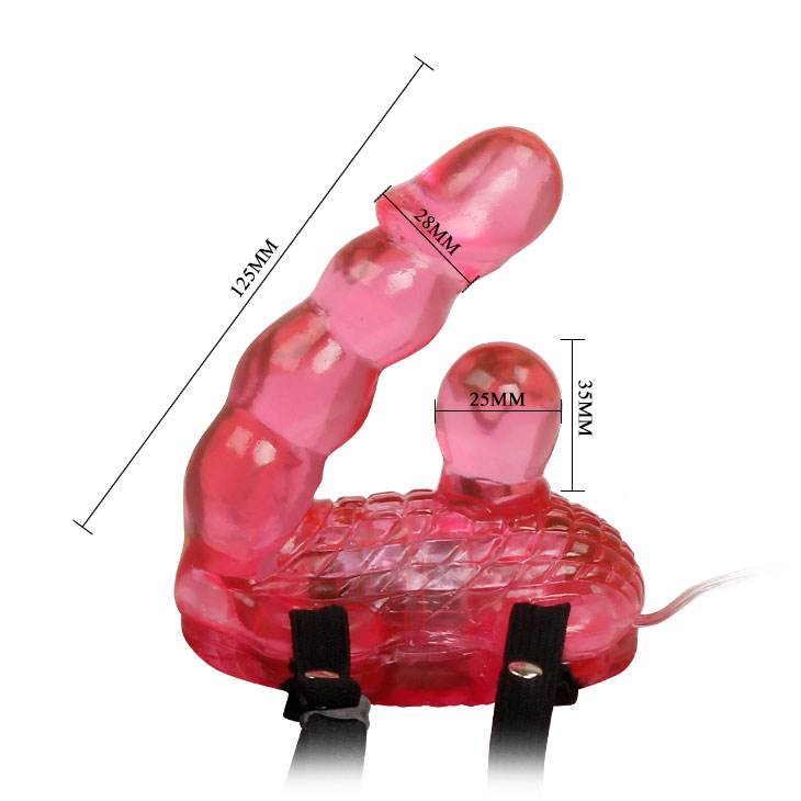 Wearable Strap-On Female Stimulator G-Spot Massage Safe Medical Silicon