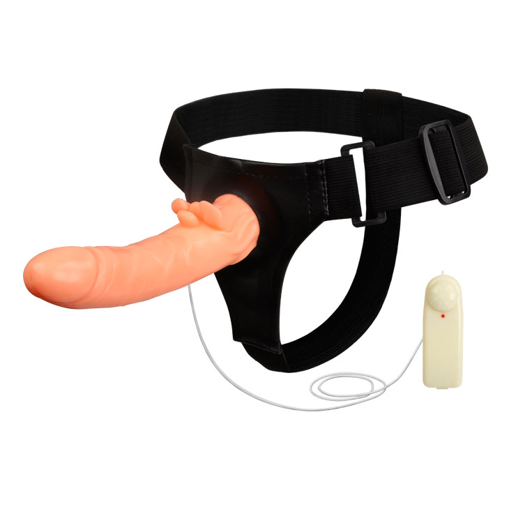 Dương vật giả dây đeo rung ngoáy đầu silicon y tế an toàn sử dụng